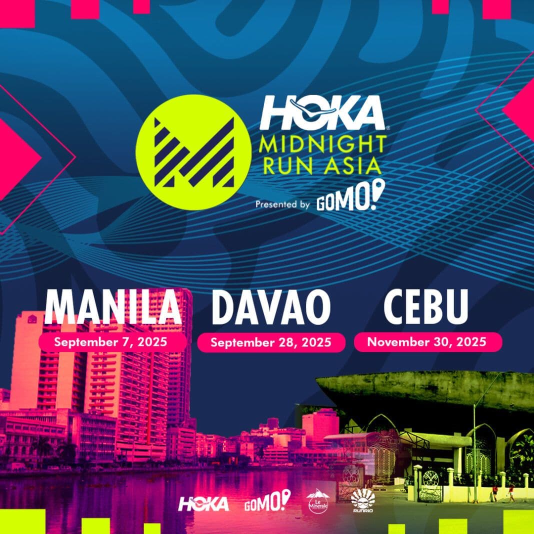 HOKA Midnight Run Asia 2025 poster